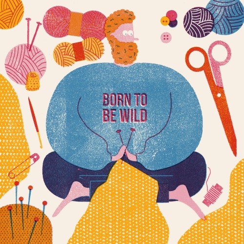 Born To Be Wild kartka na 