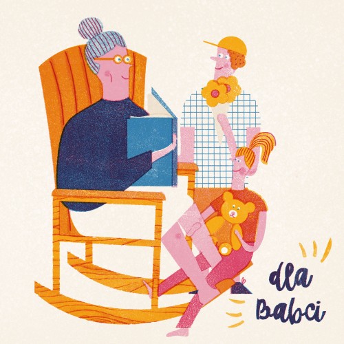 Grandma And The Rocking Chair kartka na 