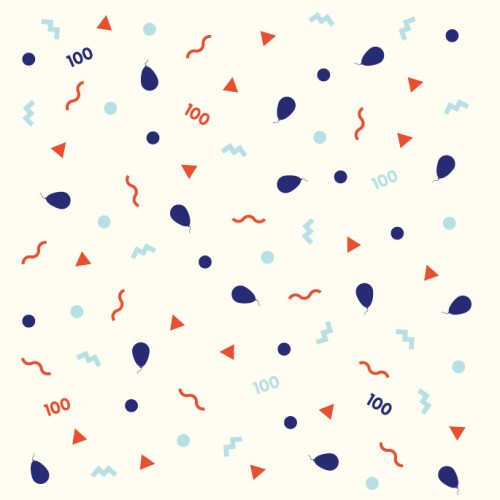 Confetti kartka na 