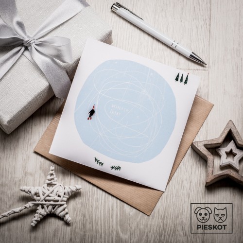 Wesołych Świąt / Merry Christmas kartka na 